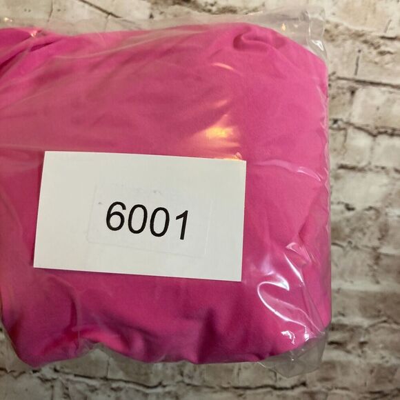 Catherines Top Womens 4X Hot Pink Tunic Long Sleeve Button Front Plus Size - Picture 2 of 14